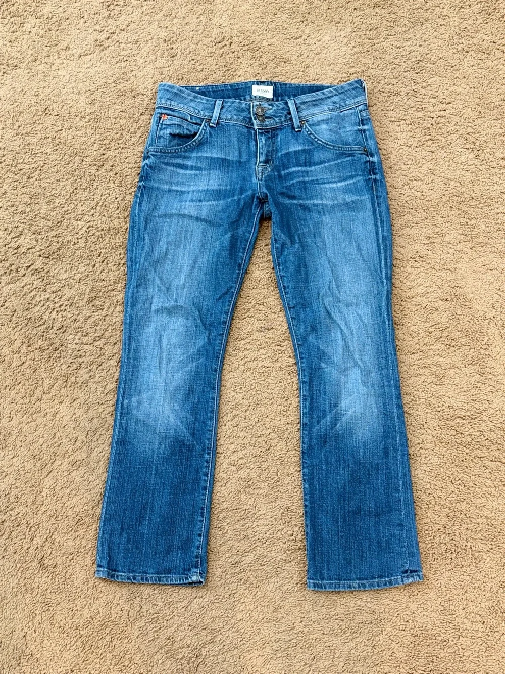 Hudson Jeans Medium Wash Slim Bootcut Low Rise Size 27